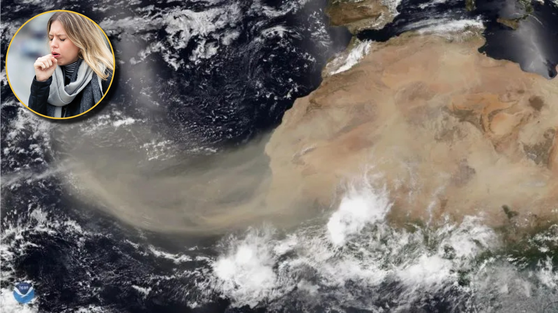 Polvo del Sahara en Honduras