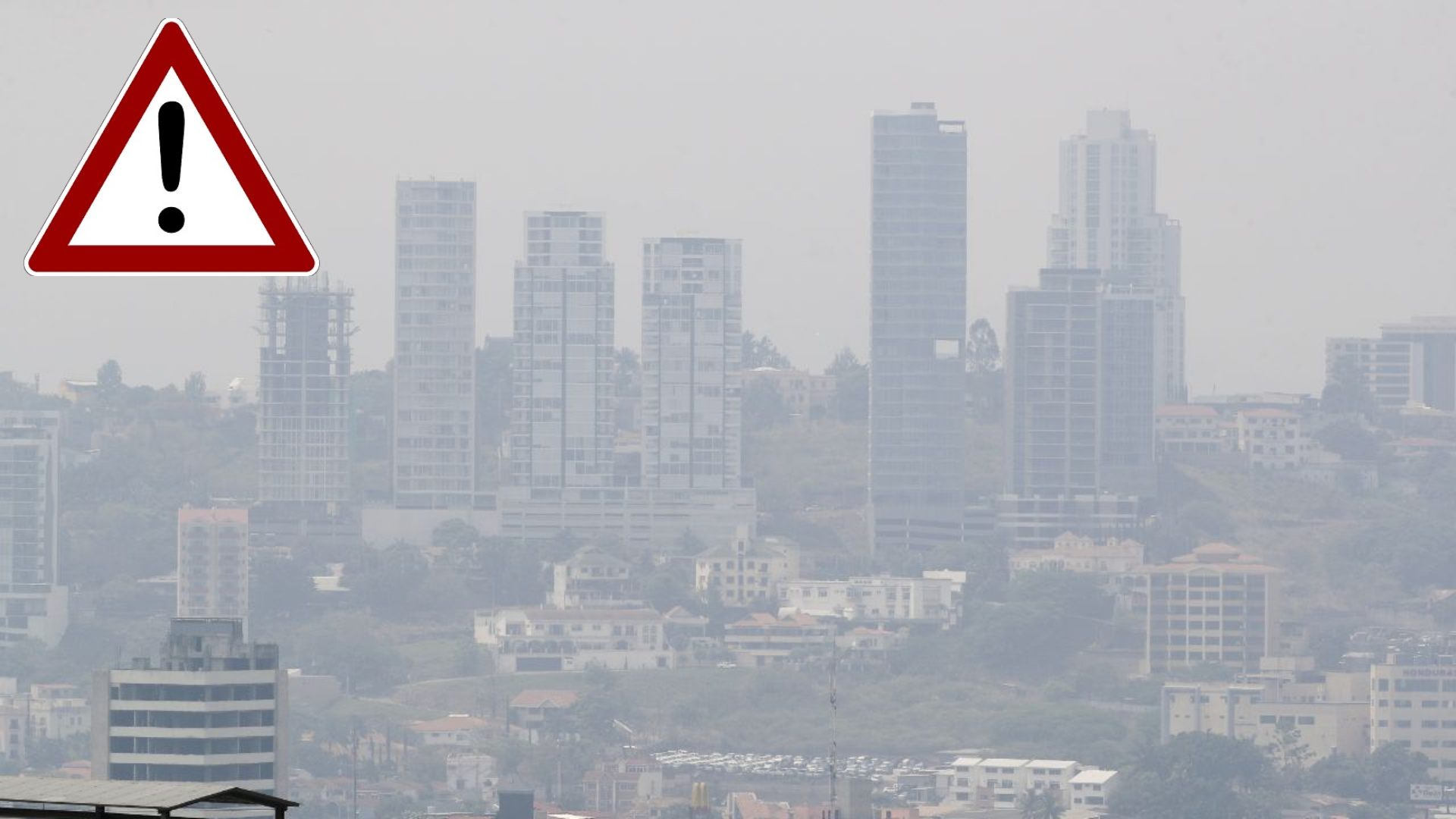 Honduras con contaminación en el aire