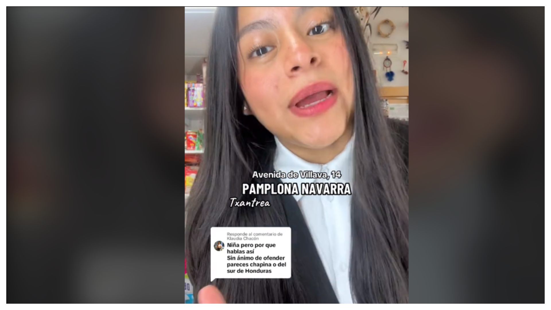 joven es criticada por hablar como española