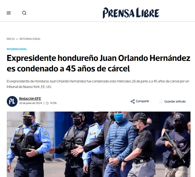 Juan Orlando Hernández 