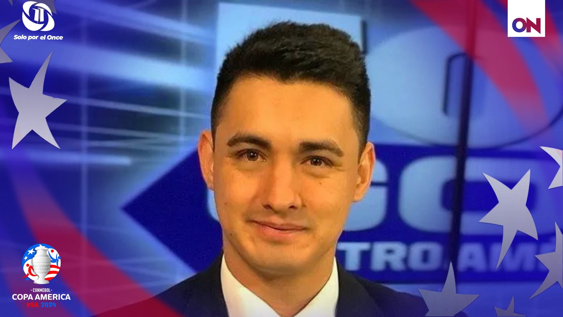El periodista deportivo Allan Fajardo será parte del grupo encargado de la Copa América 2024 en las pantallas de Canal 11 en exclusiva.