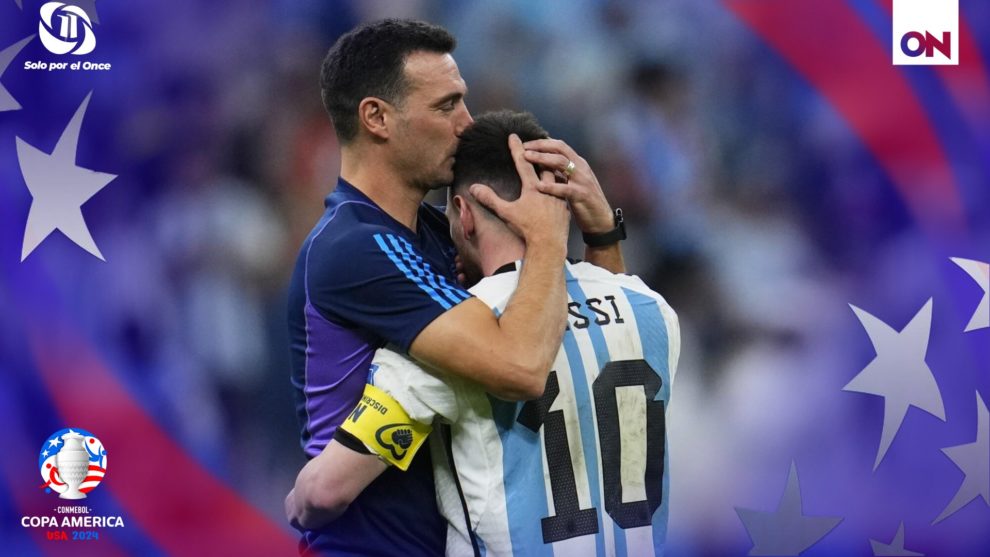 Scaloni confirmo que el astro Messi será titular en el partido de Argentina ante Guatemala, previo a la copa américa 2024
