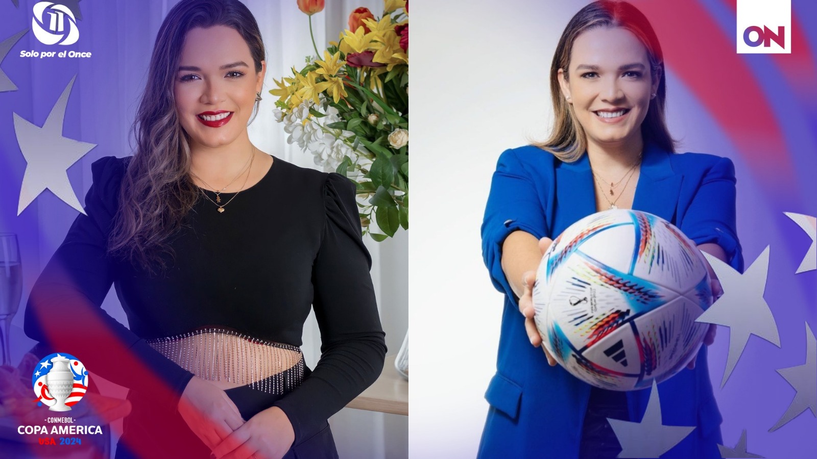 carmen boquin en canal 11 por copa america 2024