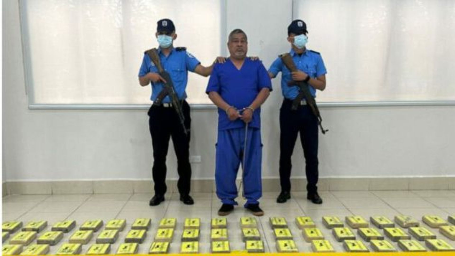 hondureño detenido en Nicaragua