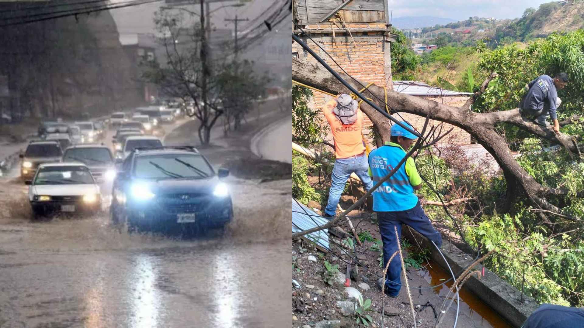 ¿Dónde llamar si tiene emergencia por lluvias en el Distrito Central?