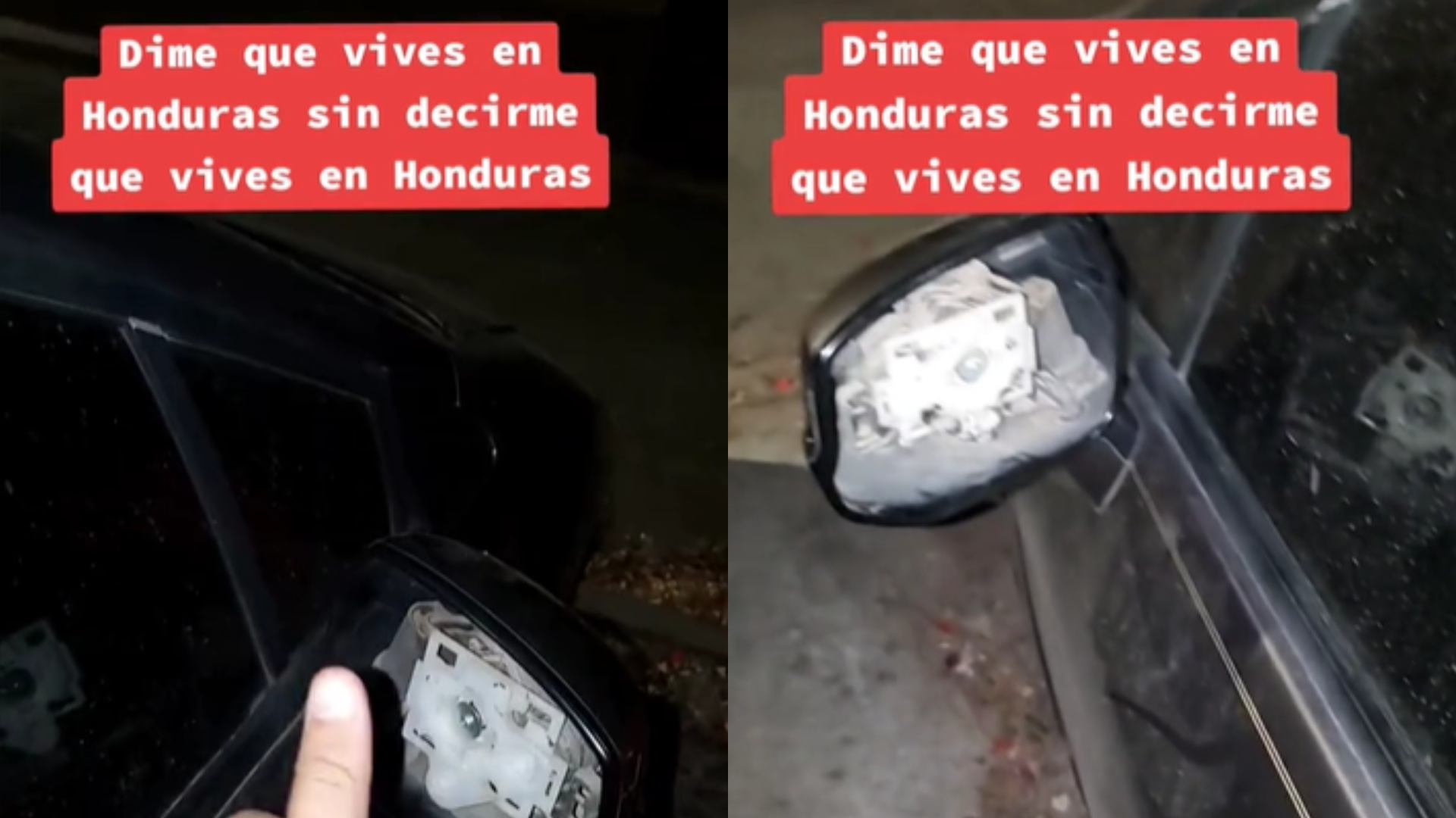 hondureño retrovisores