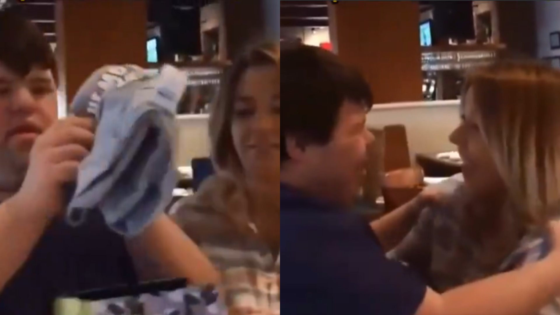 Mujer le dice a su hermano con Síndrome de Down que será tío