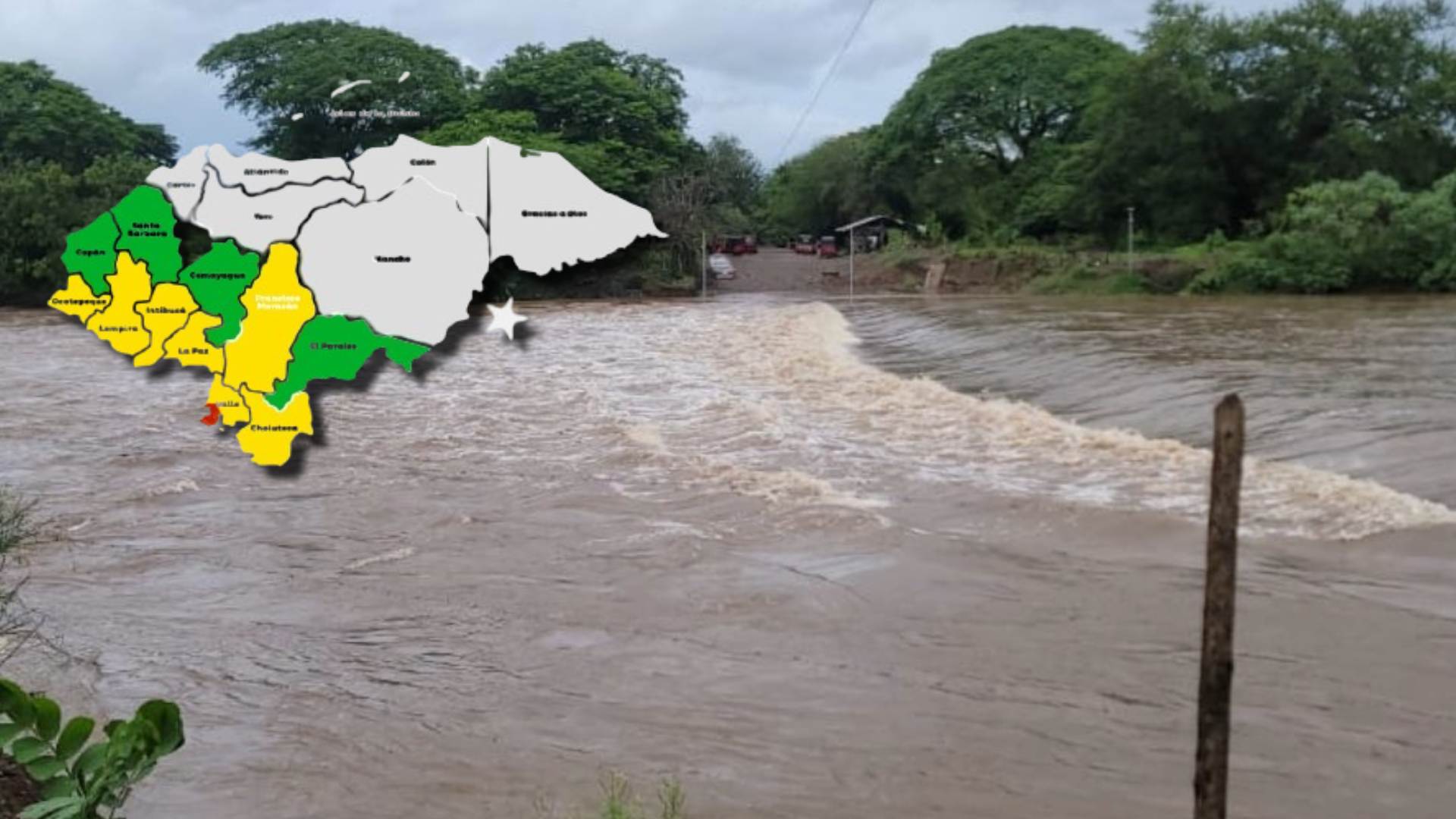 Elevan a Alerta Roja al municipio de Alianza en Valle por lluvias
