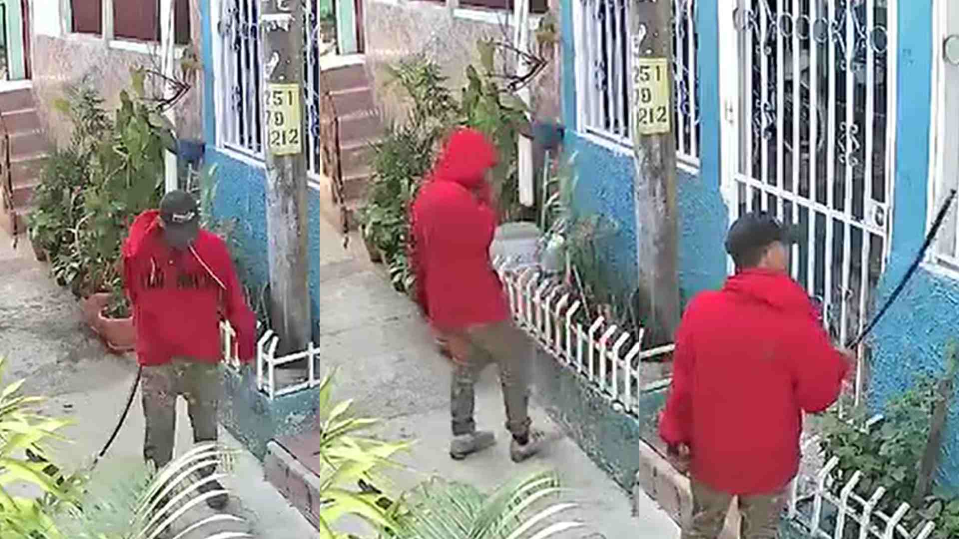 Hombre "loco" atemoriza a vecinos de la colonia Hato de Enmedio