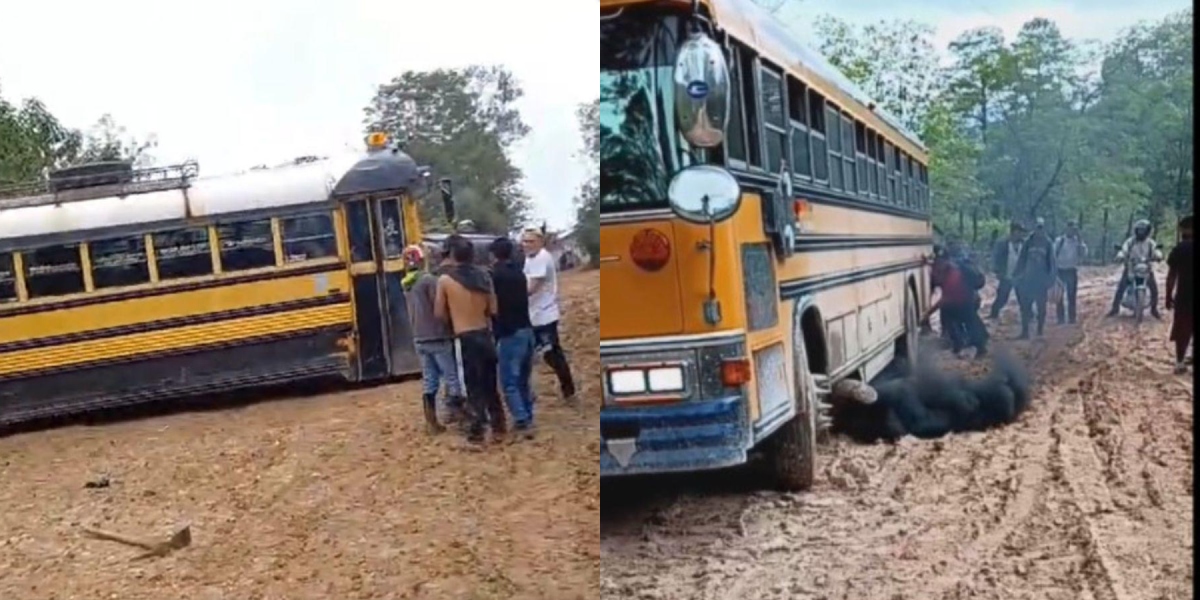 Carreteras dañadas y personas incomunicadas; esto han provocado las lluvias en Honduras