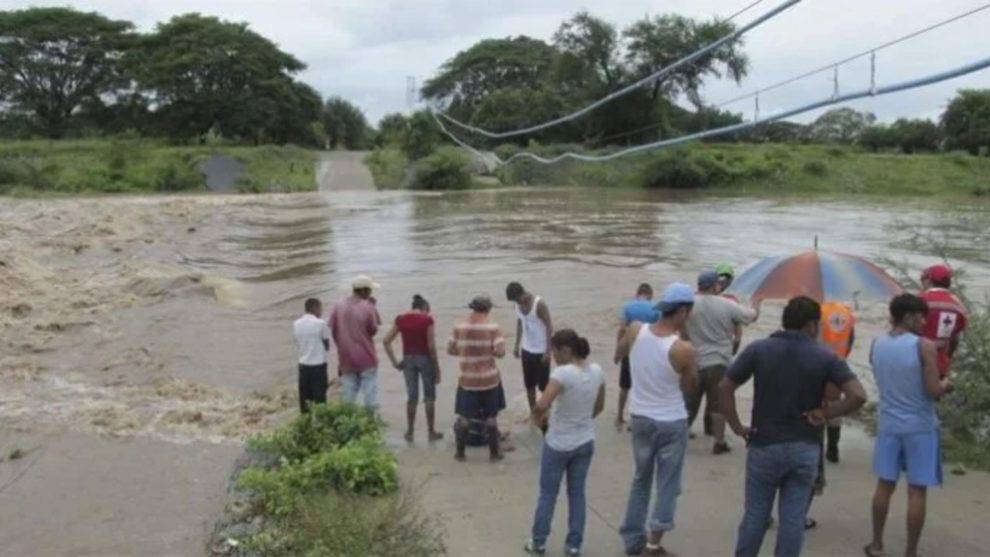 Más de 61 familias perjudicadas a causas de las lluvias en Honduras el fin de semana