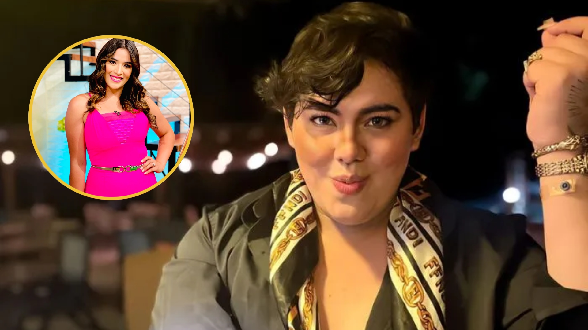 "Ella me da igual, hablo de ella porqué hay que hablar de la gente" | Antonio Sandrez sobre Carolina Lanza