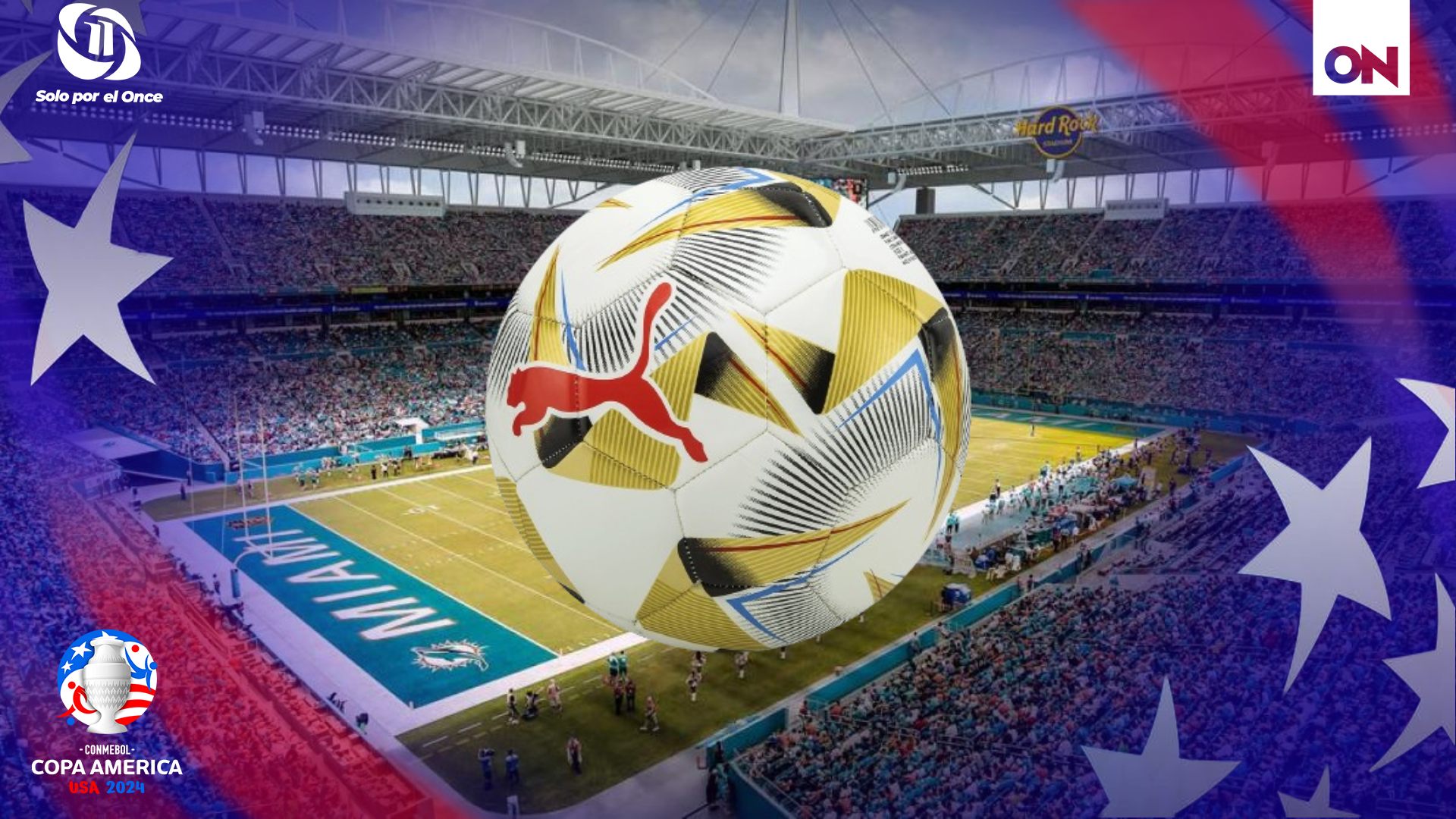 Balón de futbol final Copa América