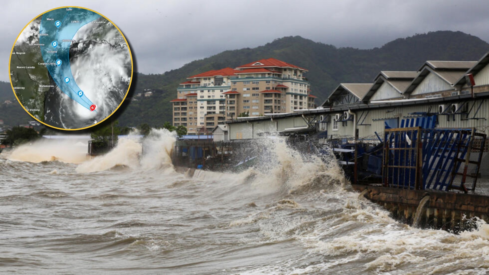 Trayectoria de Beryl hacia Estados Unidos