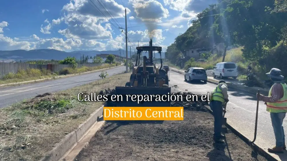 calles en reparación alcaldía municipal tráfico vehicular