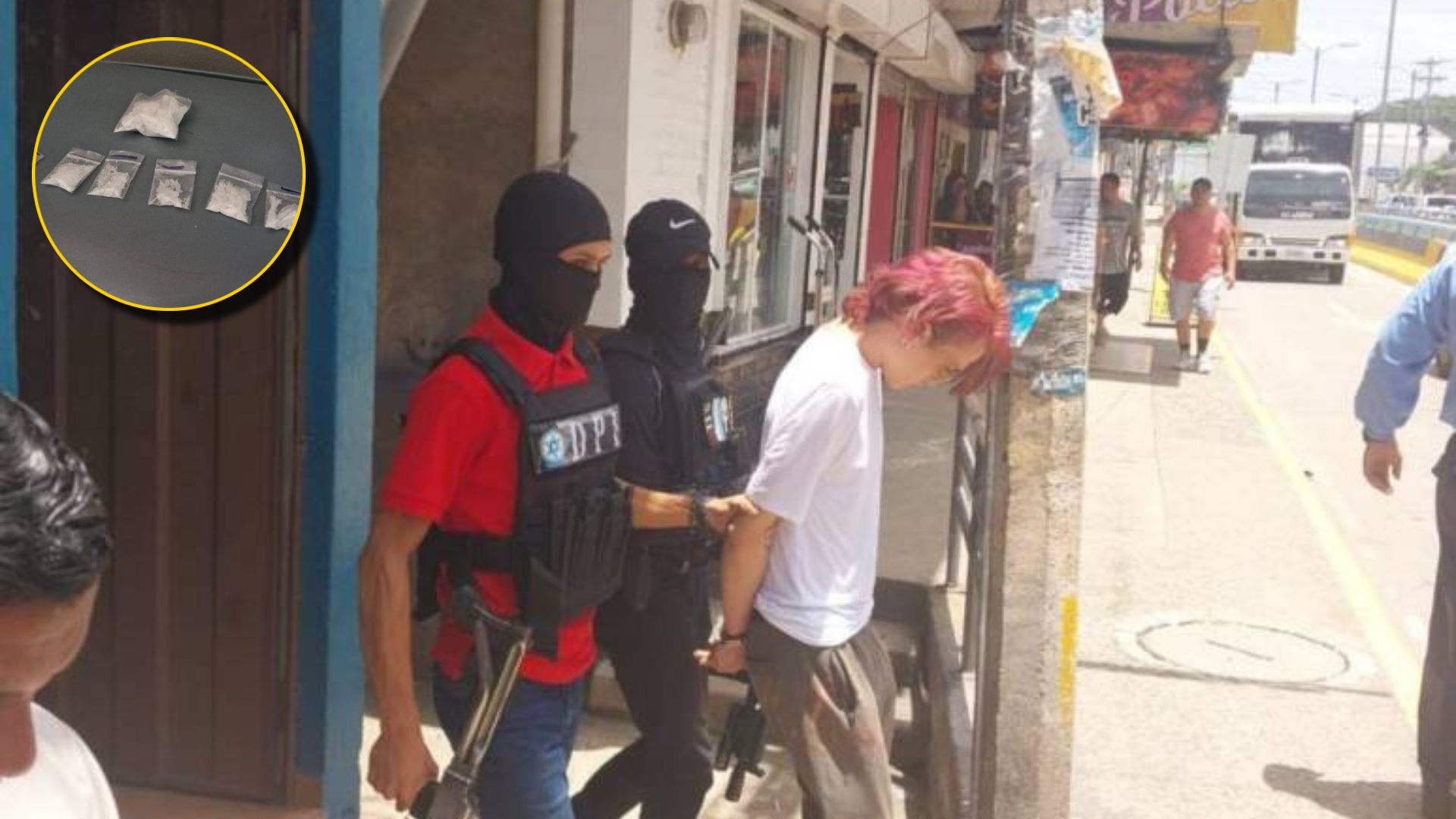 Venta de droga en salón de belleza en la Kennedy