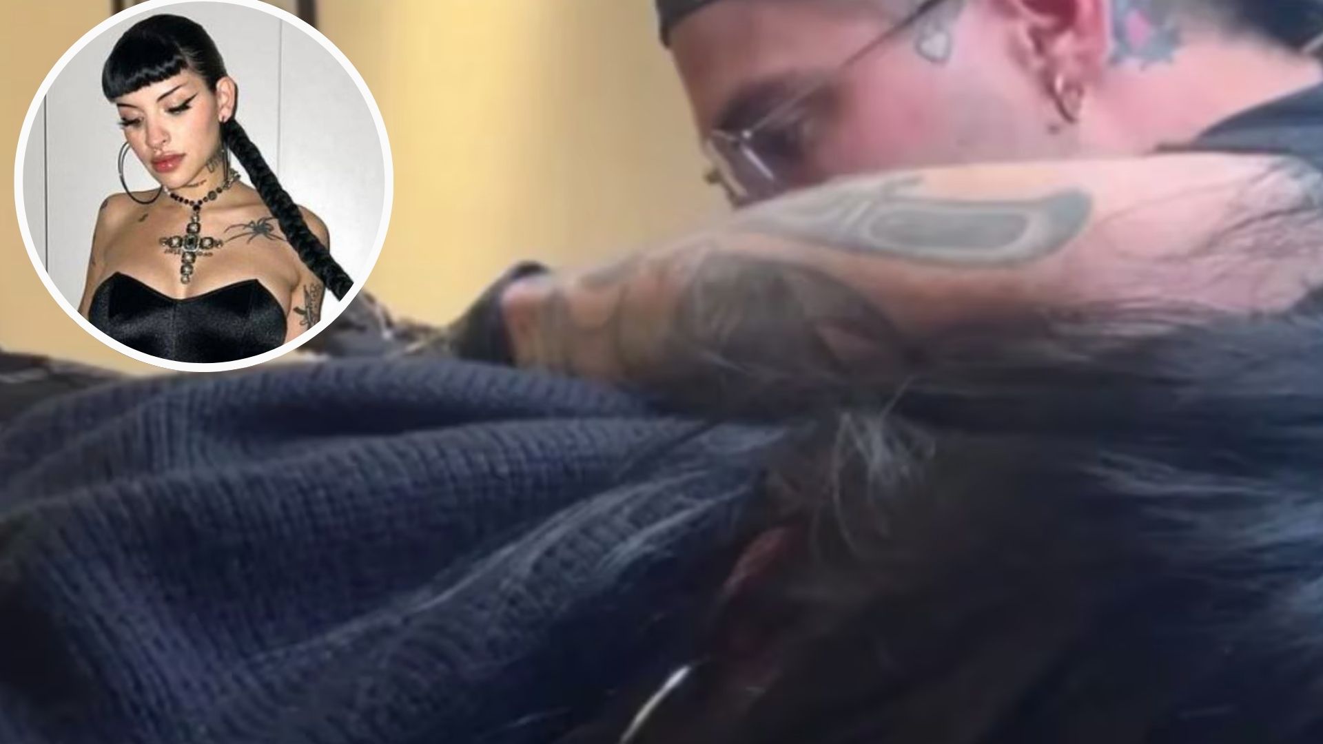 Cazzu, la intérprete de Nada y Turra también mostró un nuevo tatuaje.