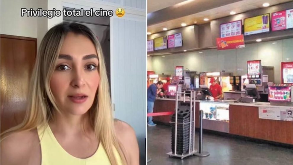 Mujer se vuelve viral en TikTok tras asegurar que ir al cine es un privilegio.
