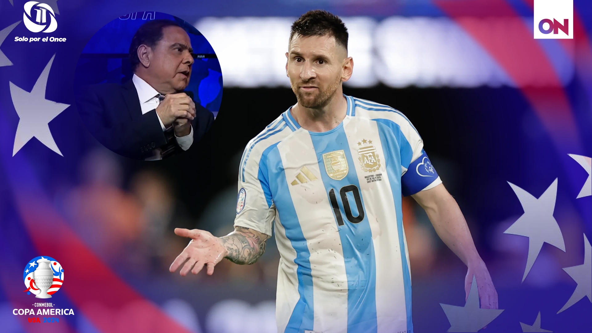 Copa América 2024 Messi jugador del partido