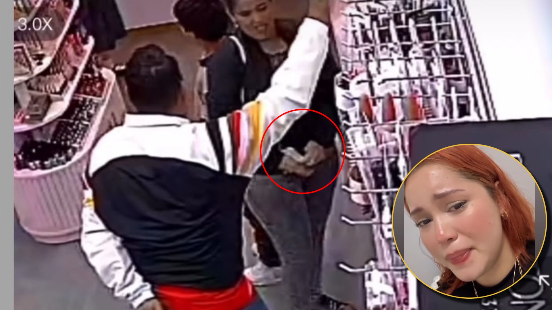Robo en tienda de plaza miraflores