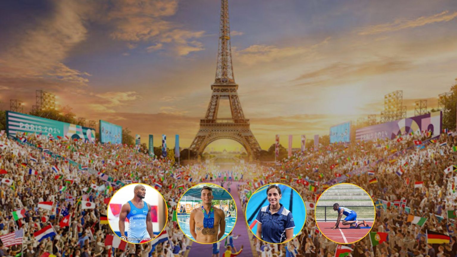 Hondureños que participaran en los Juegos Olímpicos París 2024