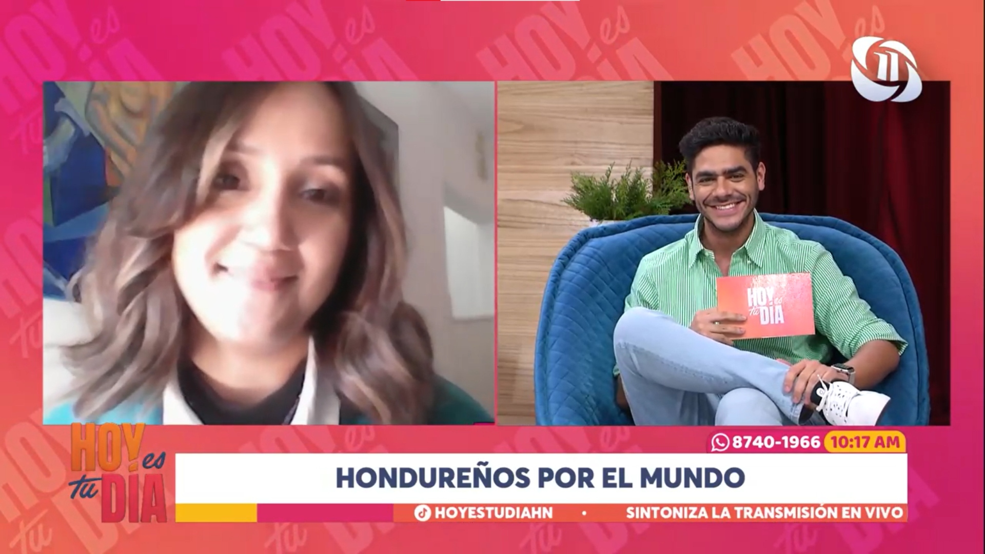 Hoy Es Tu Día nuevo segmento Hondureños por el Mundo