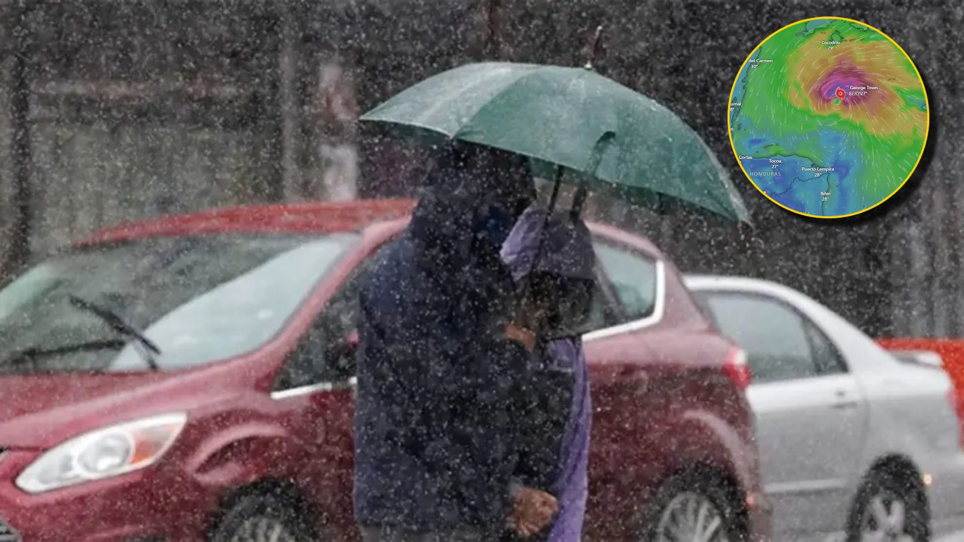 Lluvias en Honduras
