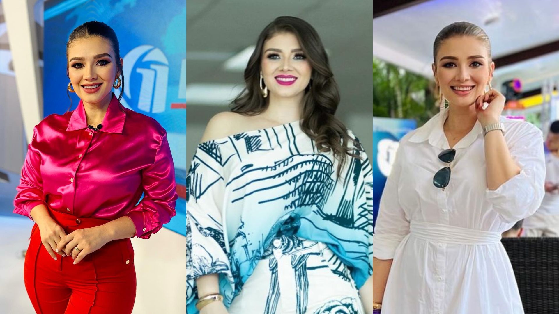 La joven presentadora que tiene más de 75 mil seguidores en Instagram, publica cada día los looks elegidos para sorprender a sus fans.