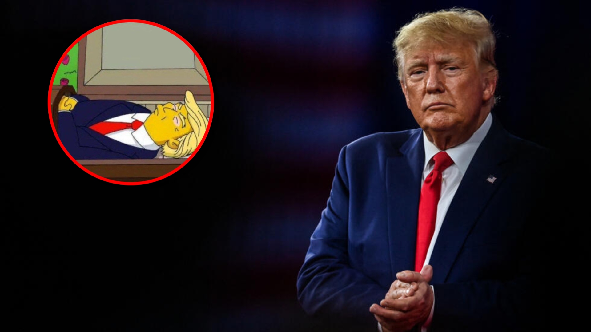 Los Simpson predicen el ataque a Donald Trump