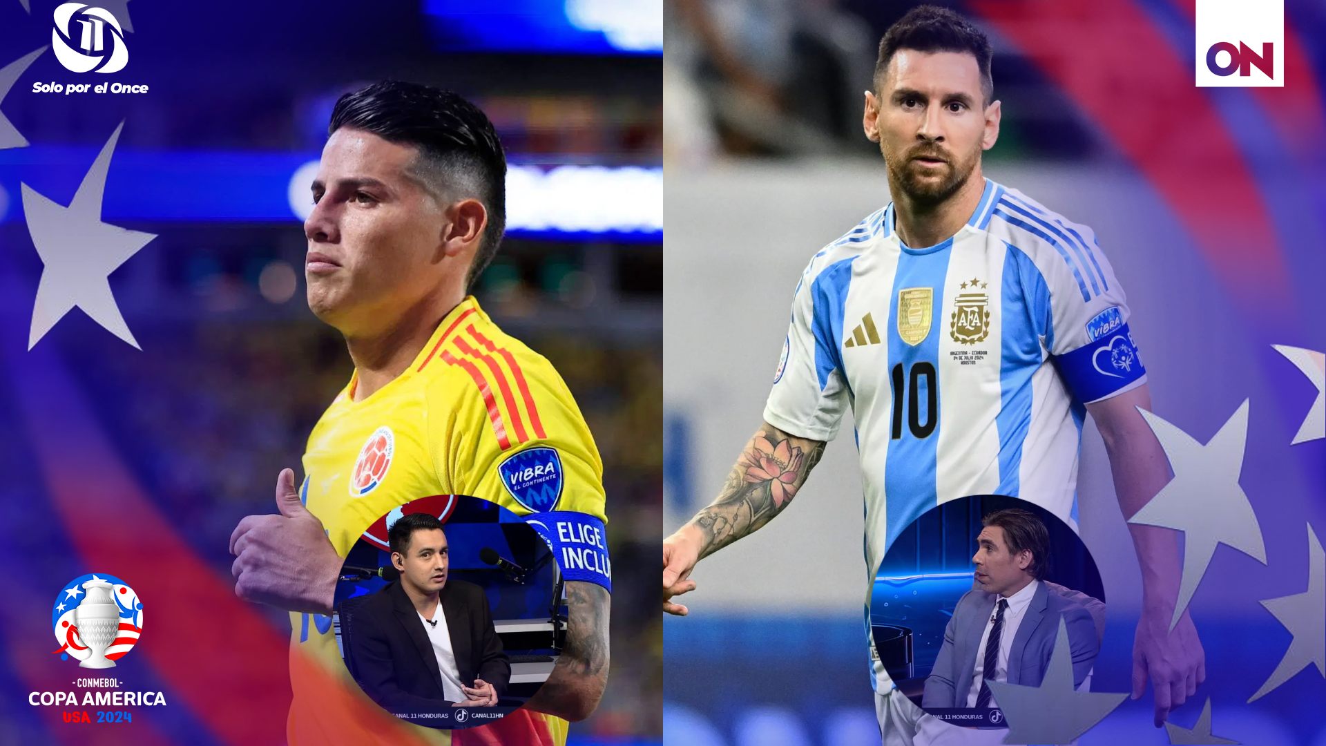 Messi vs James