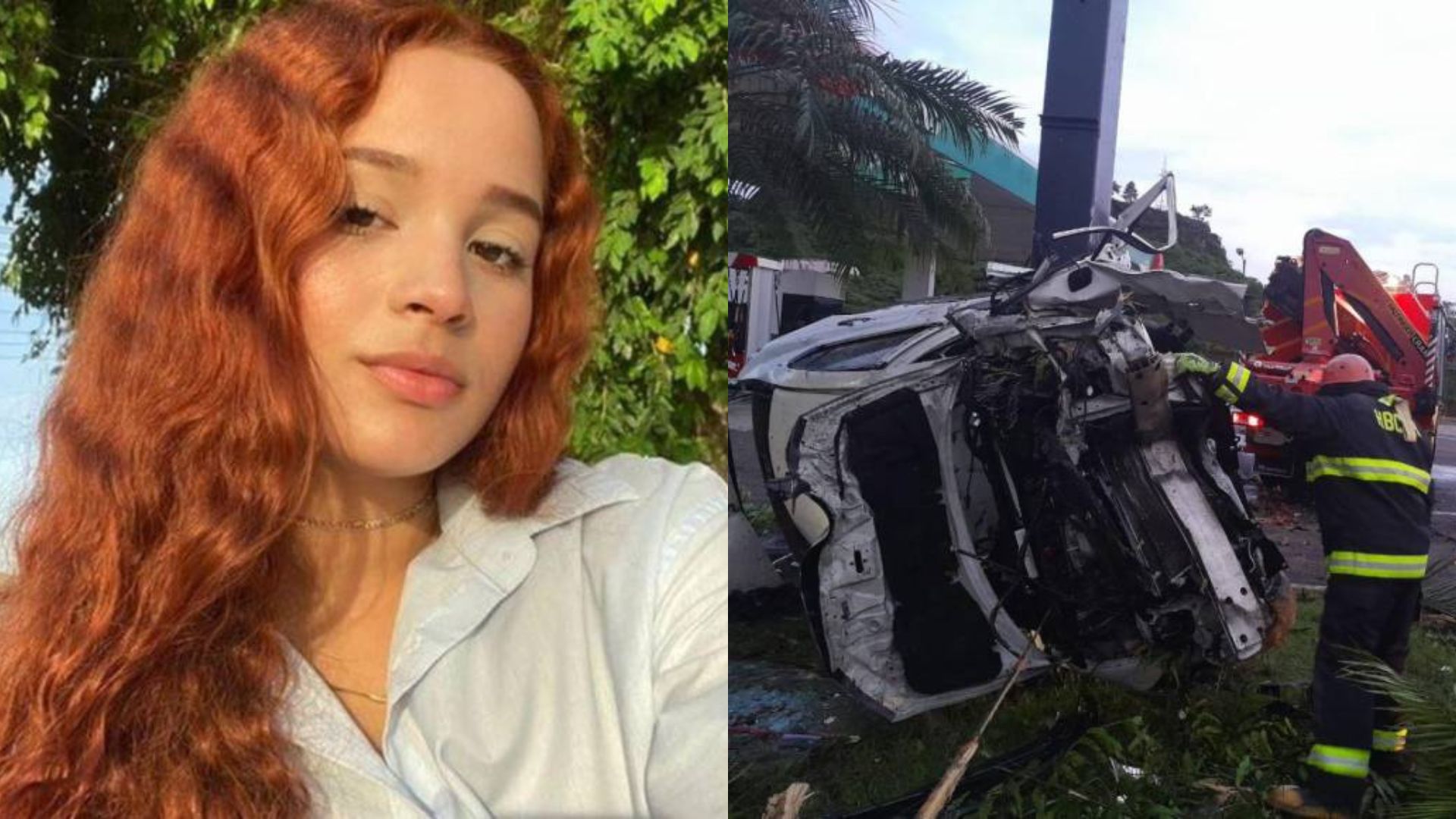 Mía Cáceres murió en un accidente de tránsito en el anillo periférico de Tegucigalpa.