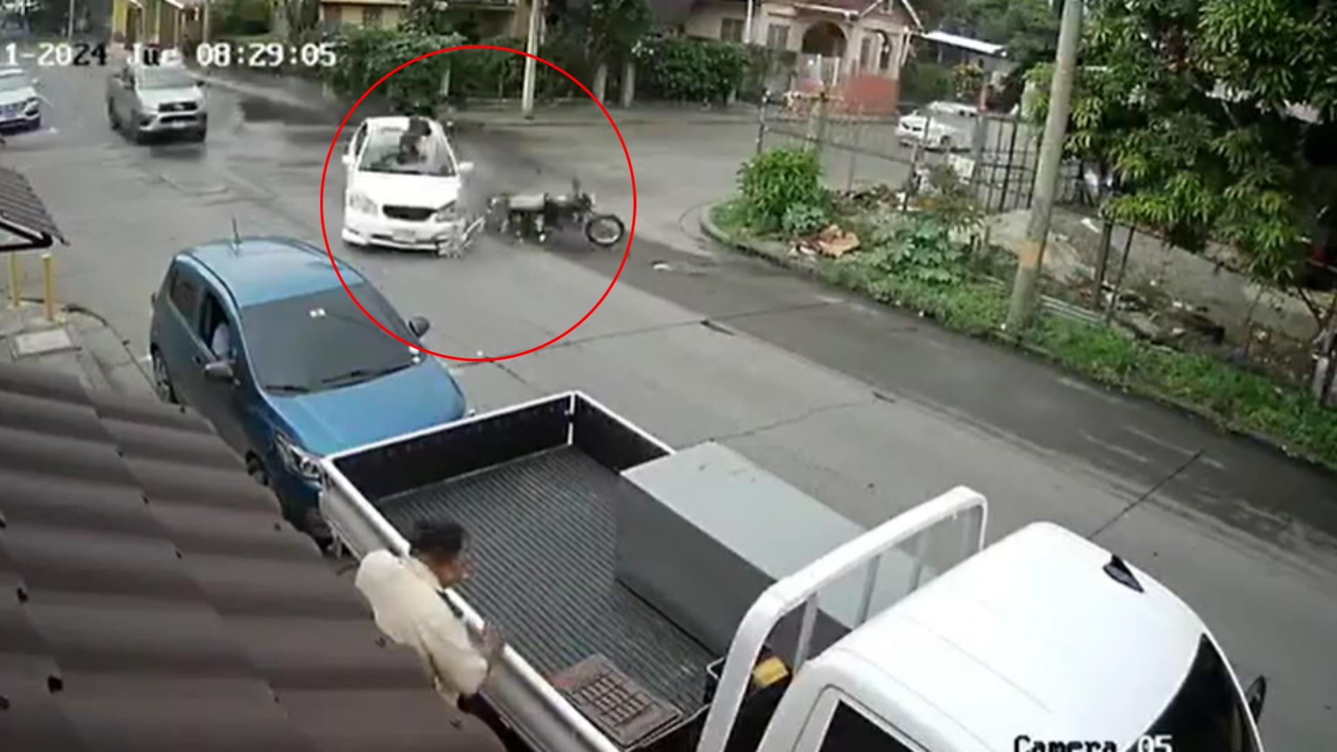 Accidente en San Pedro Sula