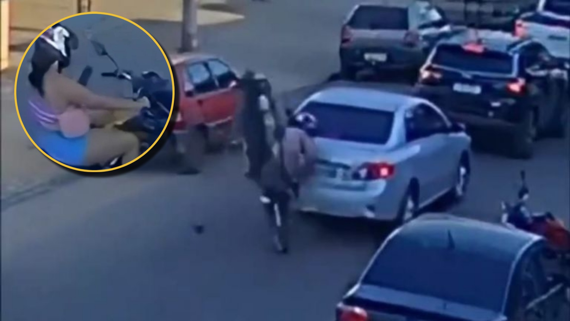 Accidente de motocicleta