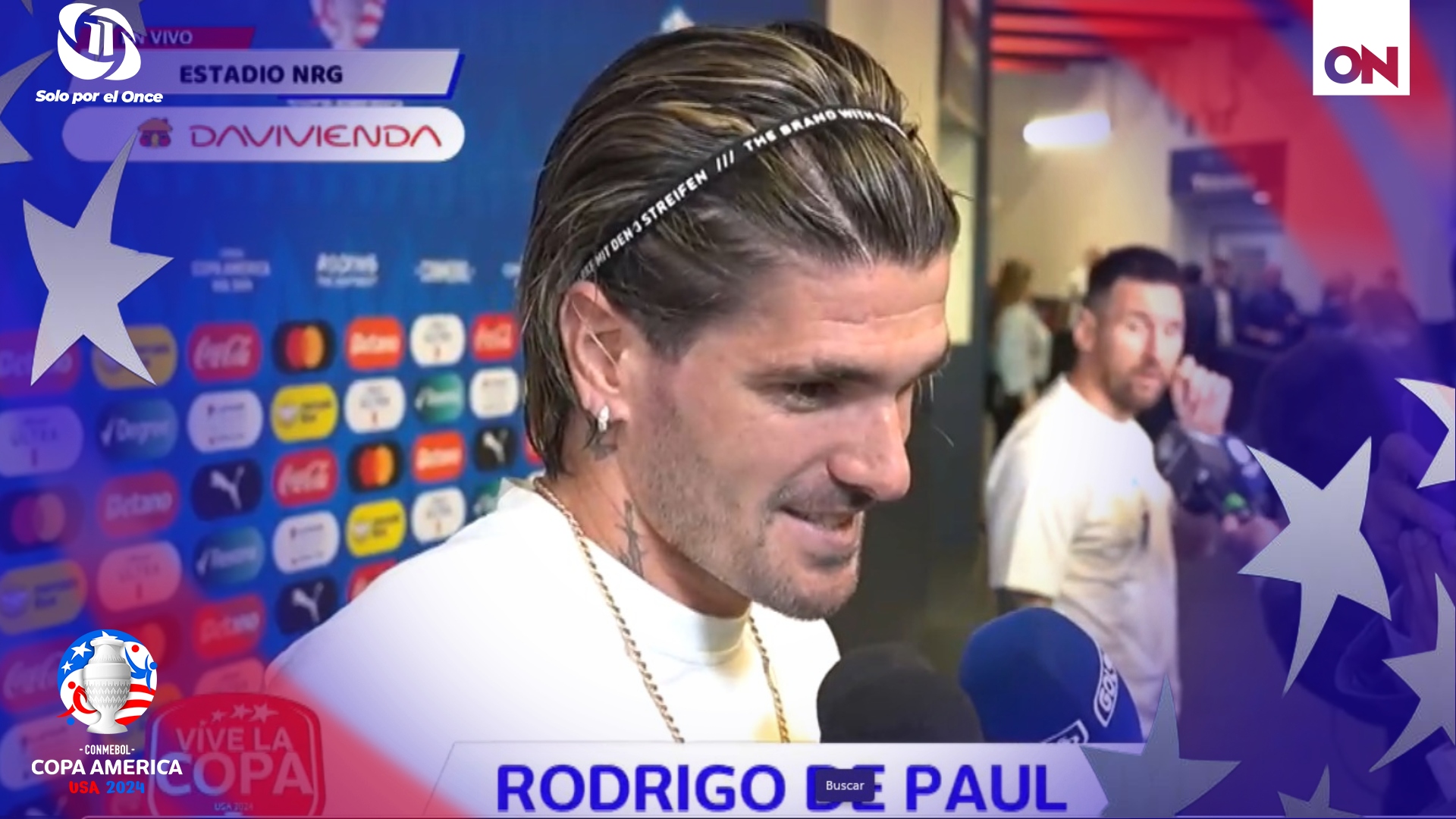 Rodrigo De Paul: "En la cancha se sufre, pero es la manera en la que se juega la Copa América"