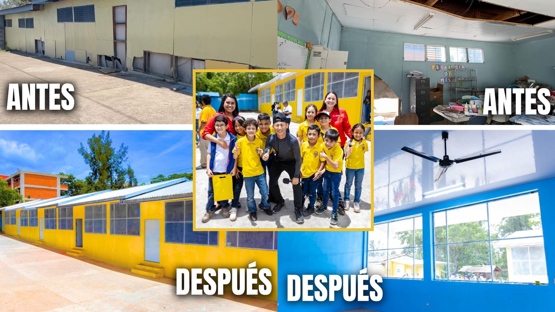 Shin Fujiyama culmina con éxito la construcción de la escuela experimental UNAH