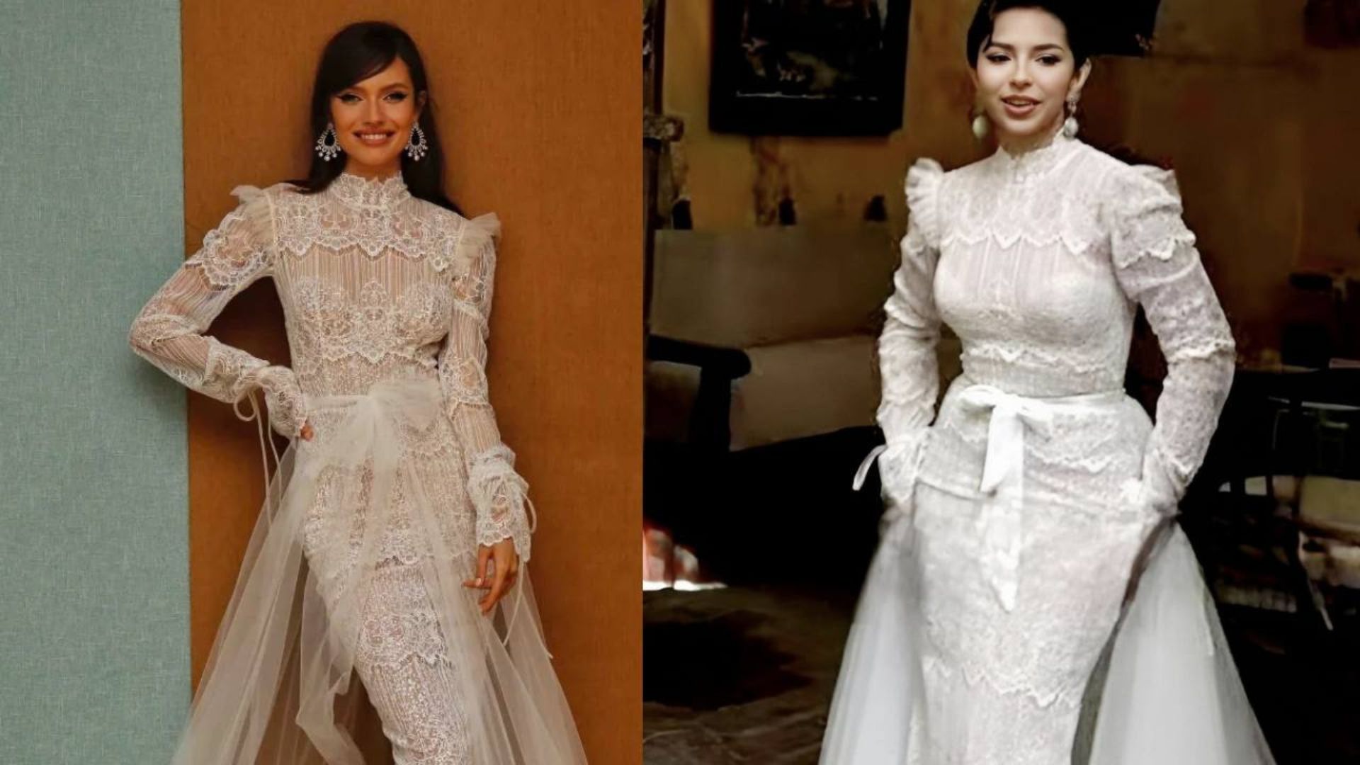 Las especulaciones sobre quién diseñó el vestido de novia se intensificaron cuando algunos usuarios notaron un parecido entre su vestido de boda y los modelos disponibles en AliExpress.