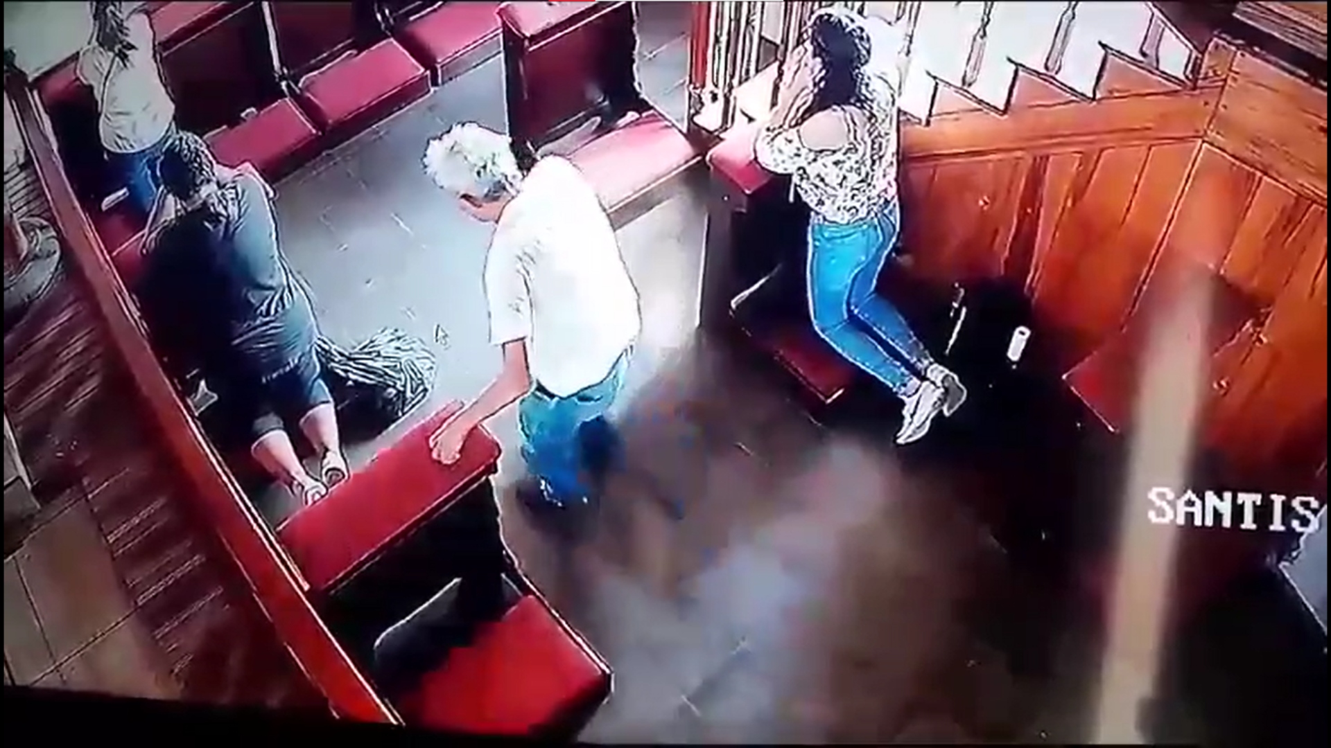 Robo en iglesia Copán