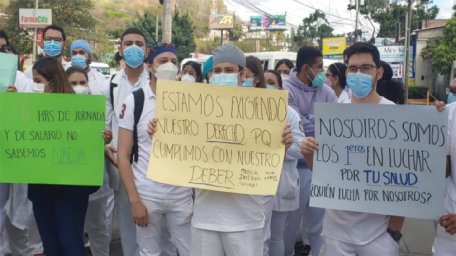 enfermeras honduras asambleas informativa despidos