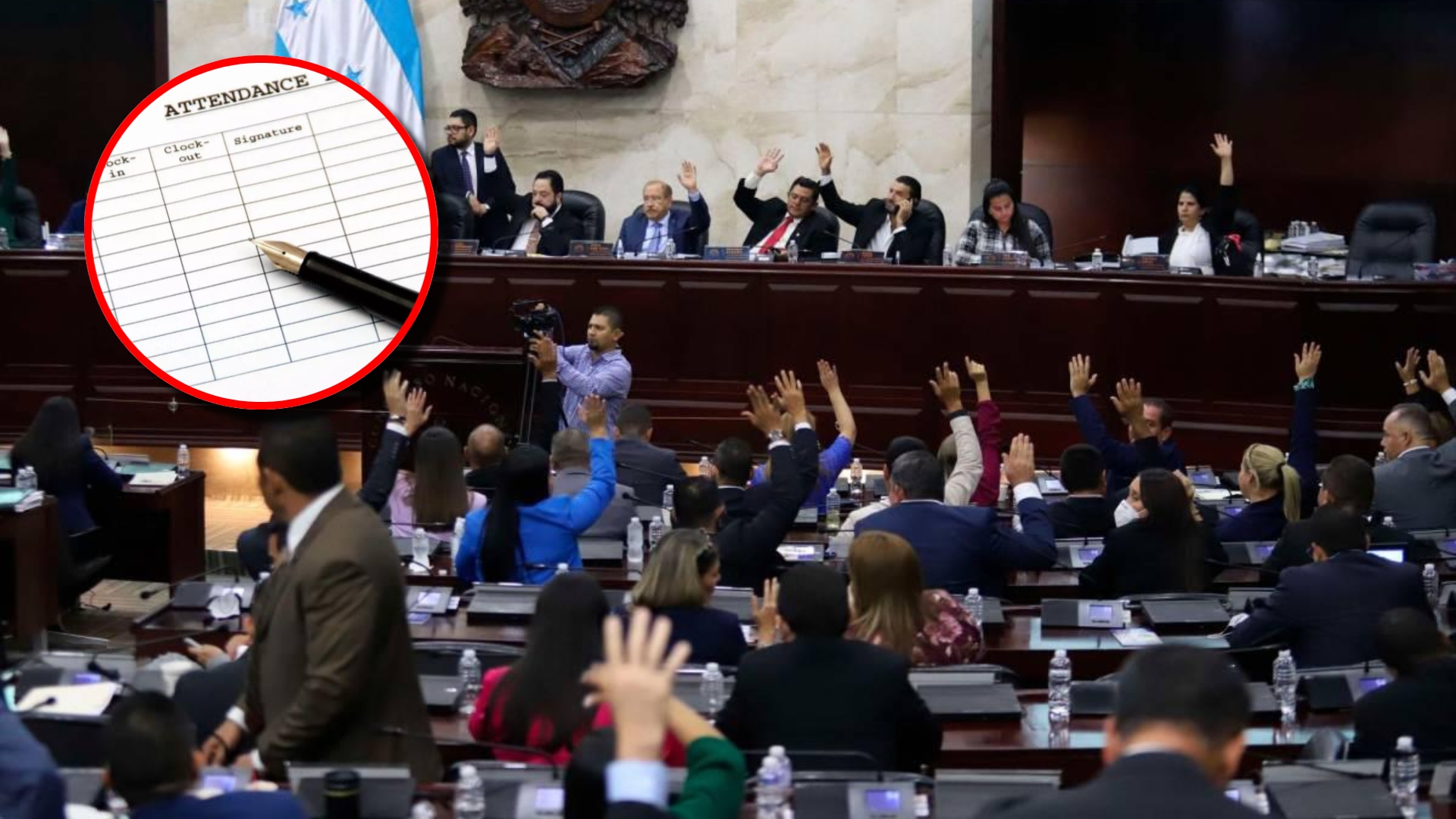 Congreso Nacional asistencia diputados