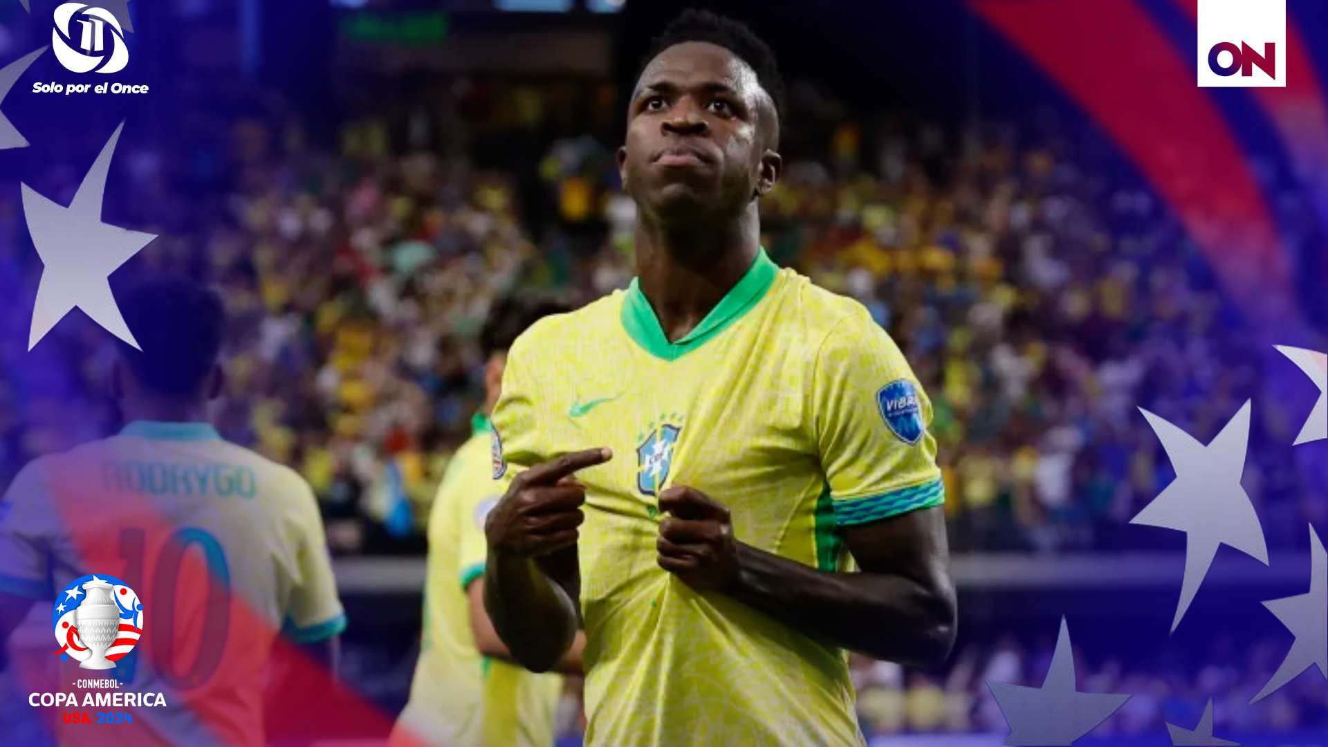 Brasil: Vinicius se perderá los cuartos de final de la Copa América