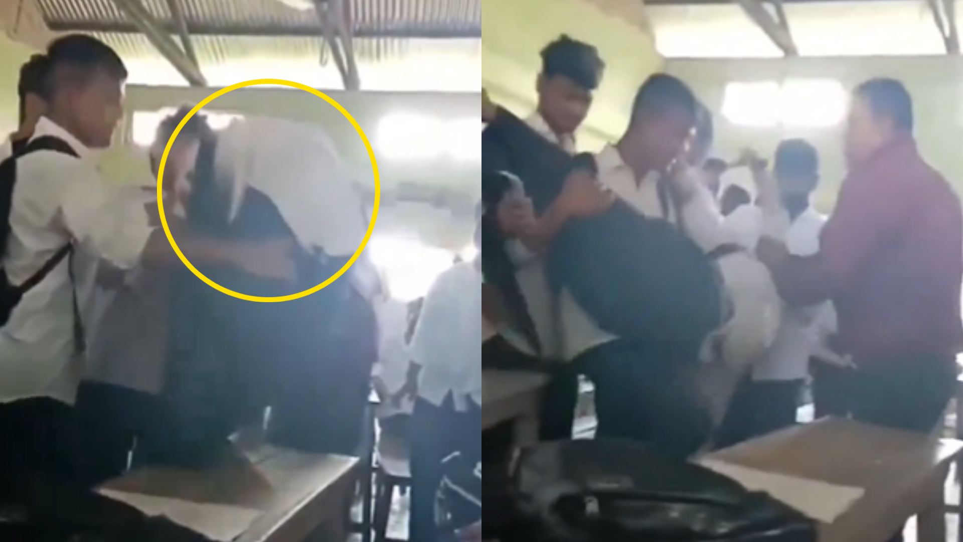 Escalofriante VIDEO de supuesto exorcismo en una escuela
