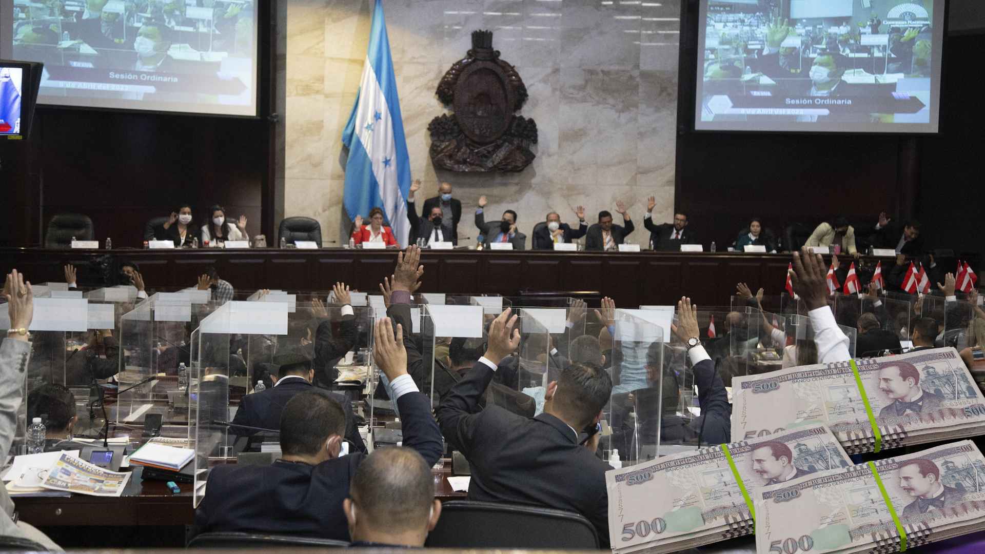 Diputados cobran sueldo y no asisten al Congreso Nacional