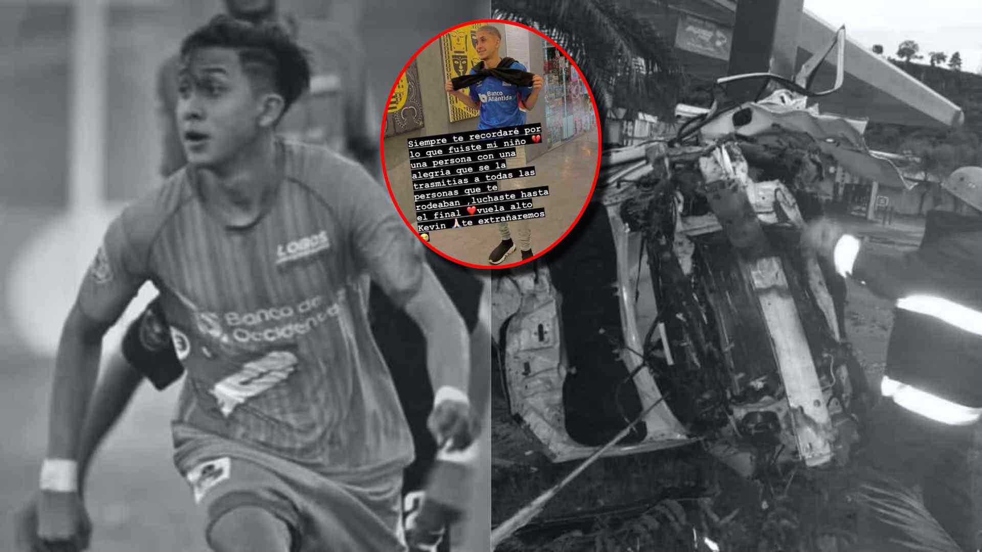 Seres queridos lamentan la muerte de Kevin Cáceres, víctima de accidente en Anillo Periférico