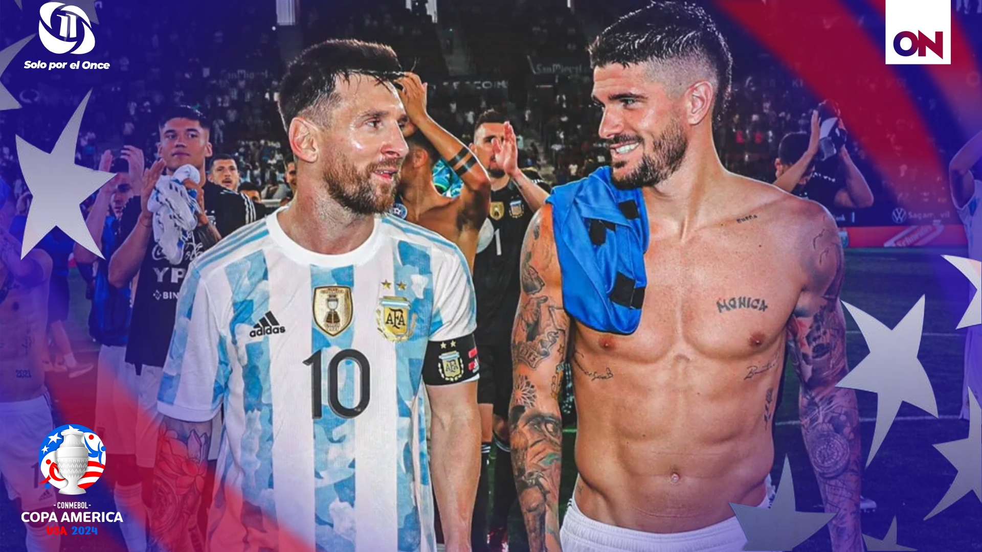 Rodrigo De Paul, tras el agónico triunfo sobre Ecuador en los cuartos de final de la Copa América, ofreció una mirada íntima sobre Lionel Messi.