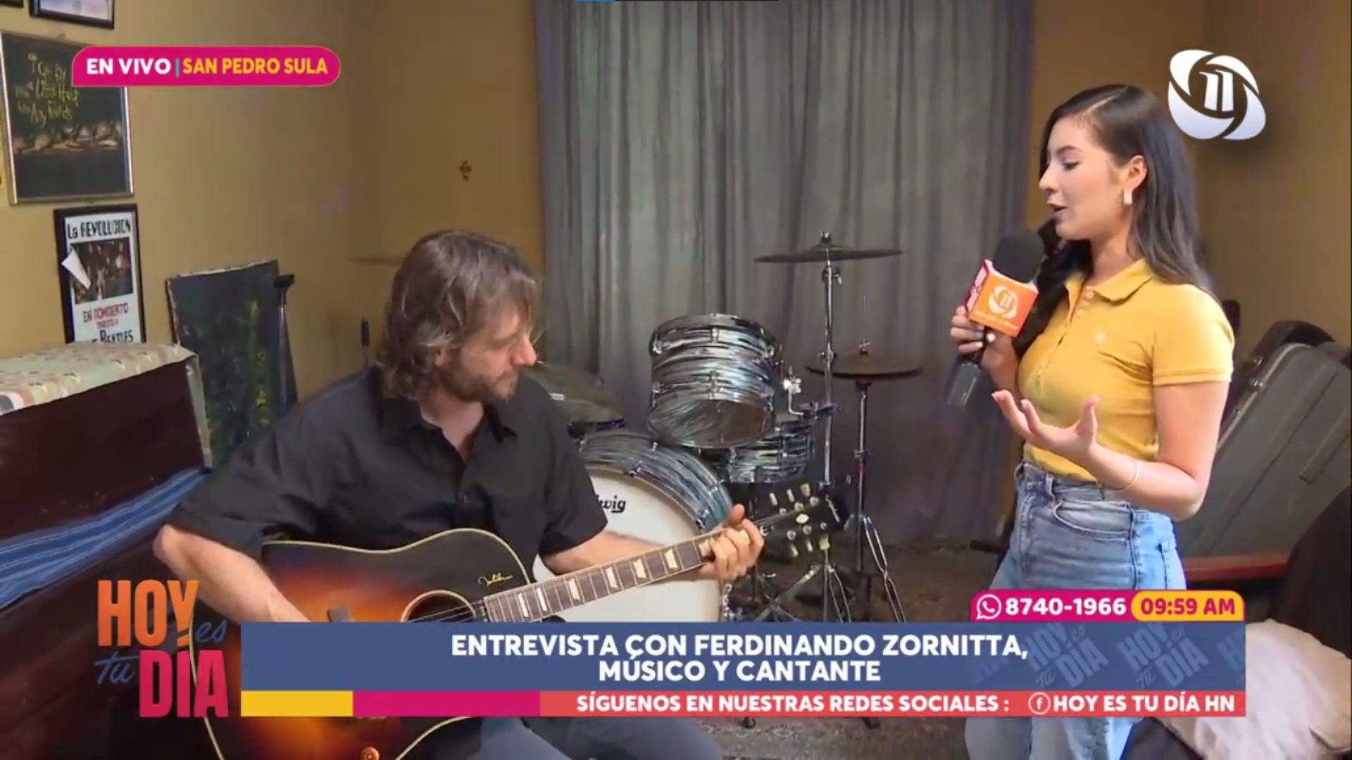 musico hondureño ferdinando zornitta sps