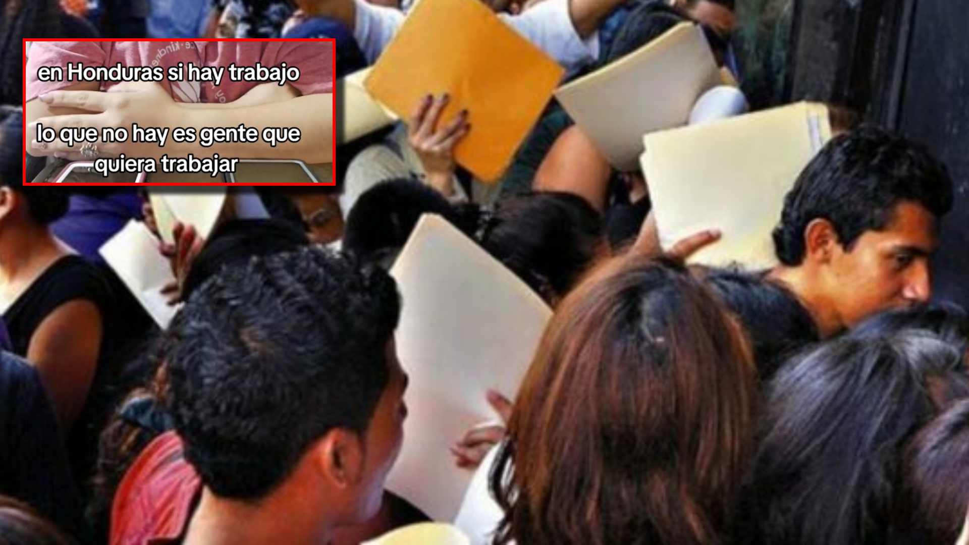 La dura crítica de hondureña sobre el empleo