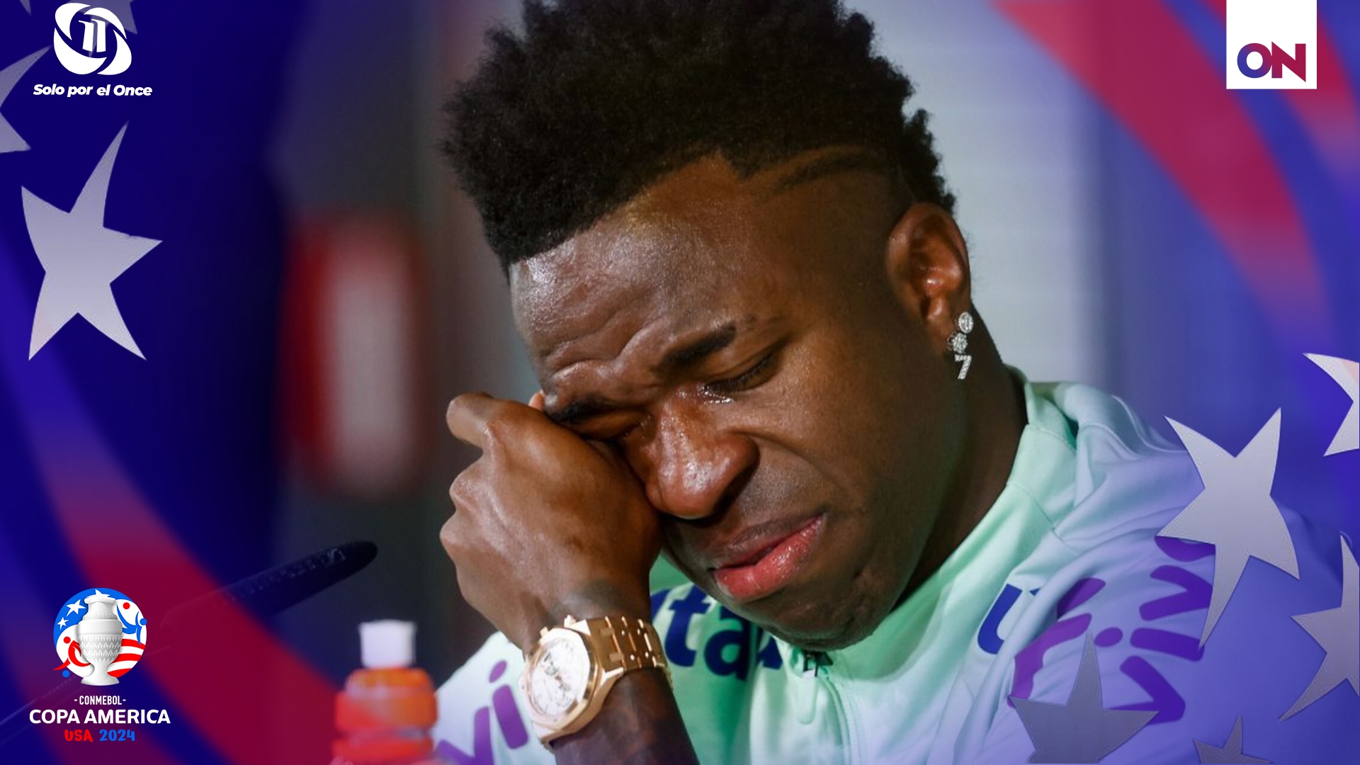 La eliminación de Brasil en la tanda de penaltis ante Uruguay fue un golpe devastador para los aficionados y para el equipo, entre los más afectados se encuentra Vinicius Jr.