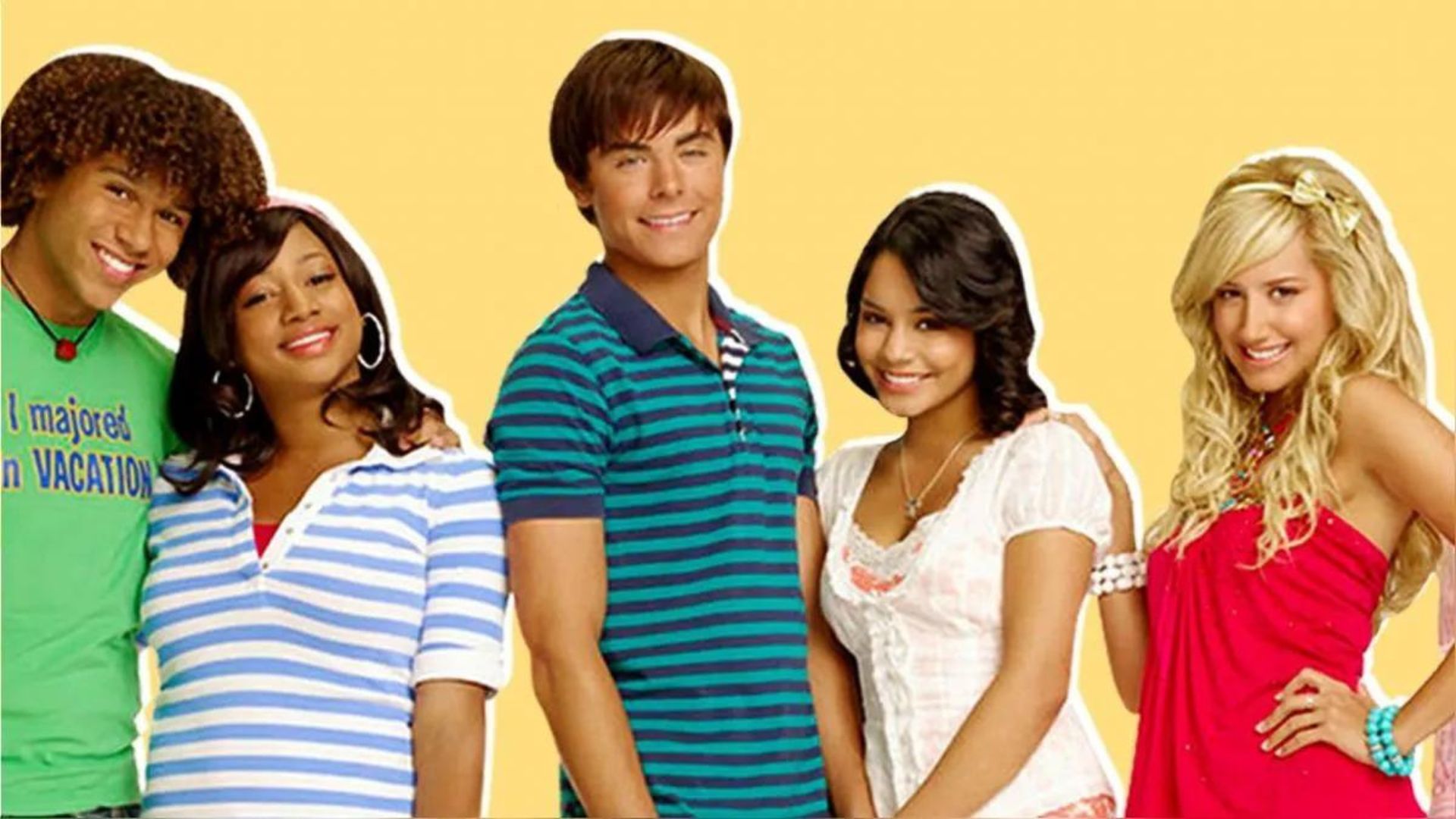 Zac Efron, actor de High School Musical de Disney.