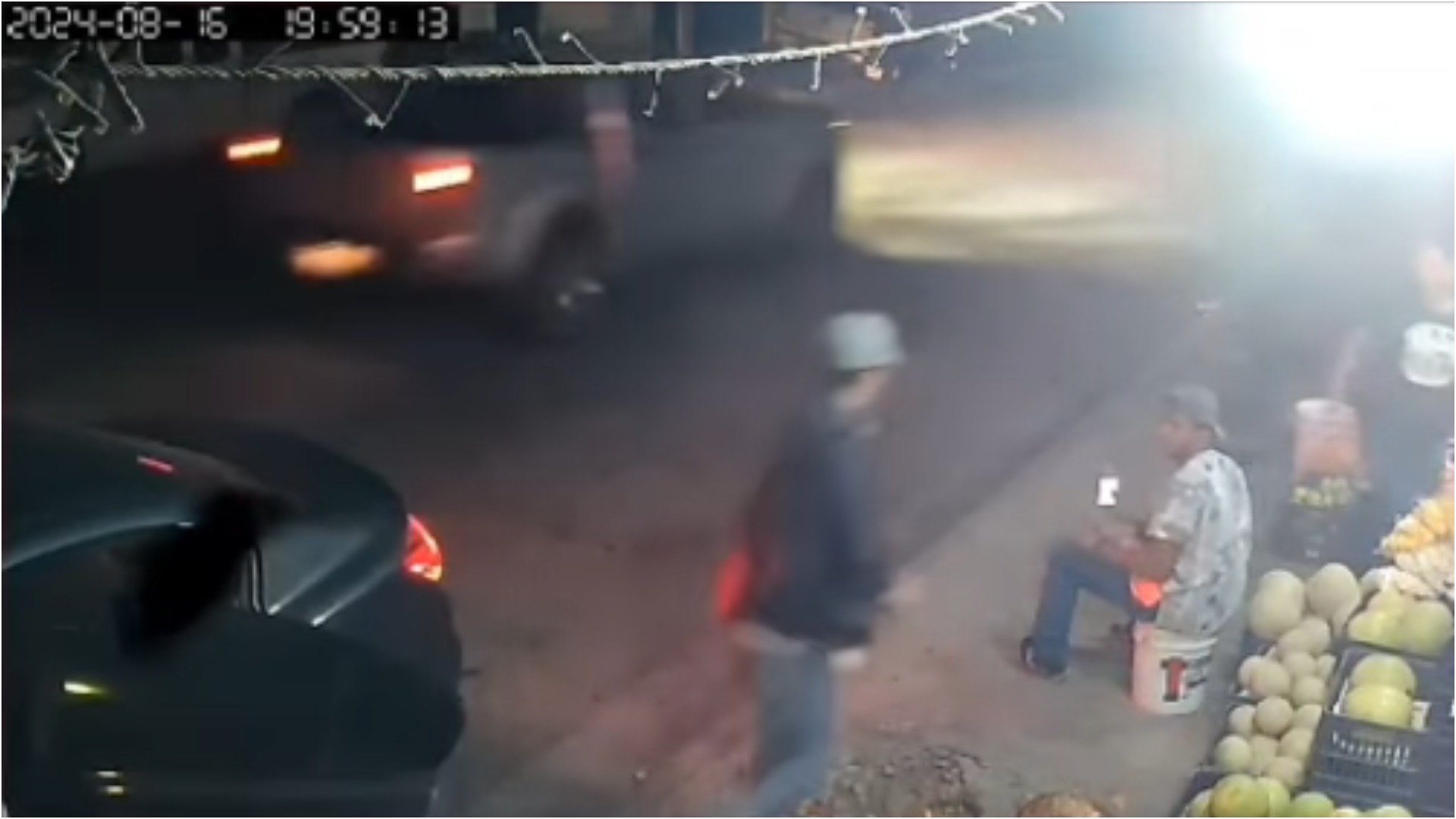 Asaltan a vendedor en Tegucigalpa video viral