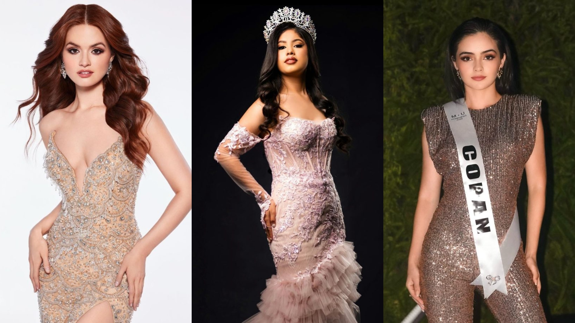 Carreras profesionales de las candidatas al Miss Honduras Universo